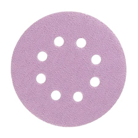 Диск шлифовальный КМ Purple d125 мм P60 на липучку бумажная основа (5 шт.)