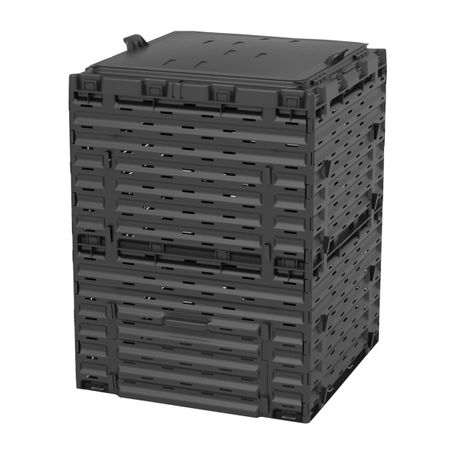 Компостер Piteco 300 л пластиковый с крышкой