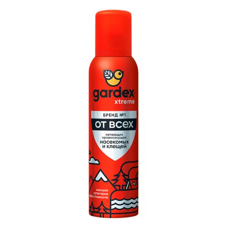 Средство для защиты от клещей и летающих насекомых Gardex Extreme 150 мл
