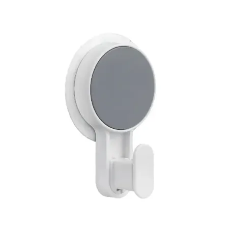 Крючок одинарный на липе Light пластик белый