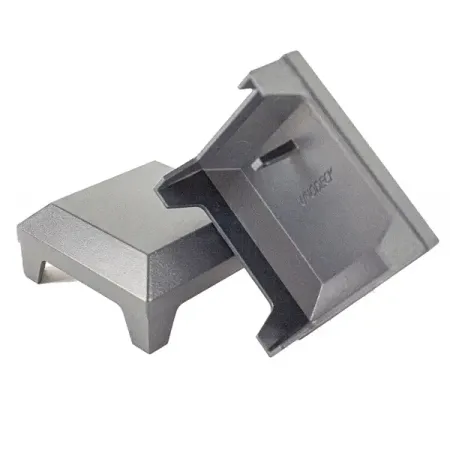 Крышка столба прямоугольная алюминий 48x110x110 мм серый