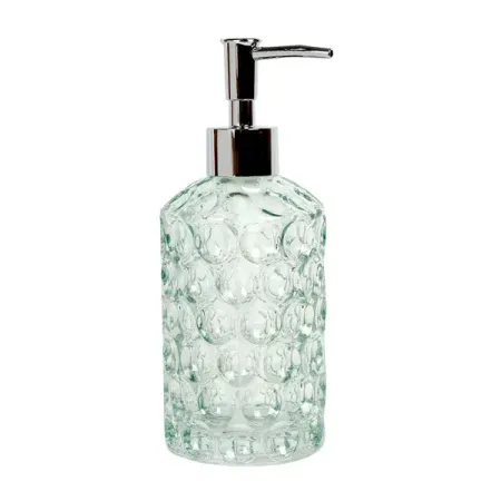 Дозатор для мыла баблз стекло зеленый