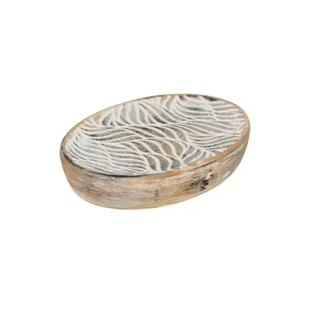 Мыльница форест керамика бежевый