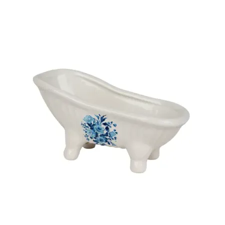 Мыльница версаль керамика белый