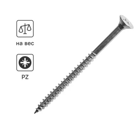 Саморезы универсальные DILWIS оцинкованные 6x90 мм на вес 4 шт универсальные наконечники для паяльника jbc c245