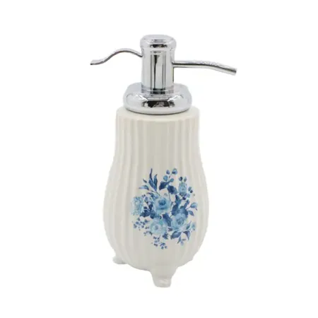 Дозатор для мыла версаль керамика белый