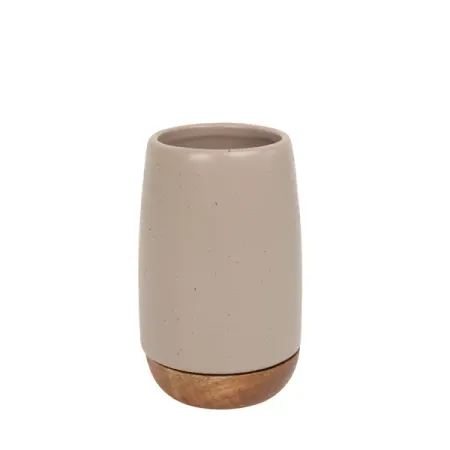 Стакан для щеток орио керамика капучино