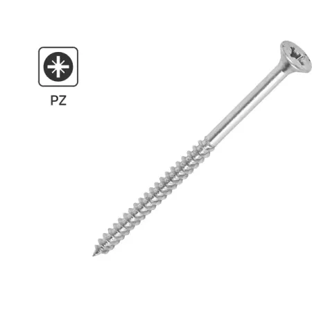 Саморезы универсальные DILWIS потайные острые оцинкованные 6x100 мм 1 кг высокопрочные потайные винты m1 6 m20 10 9