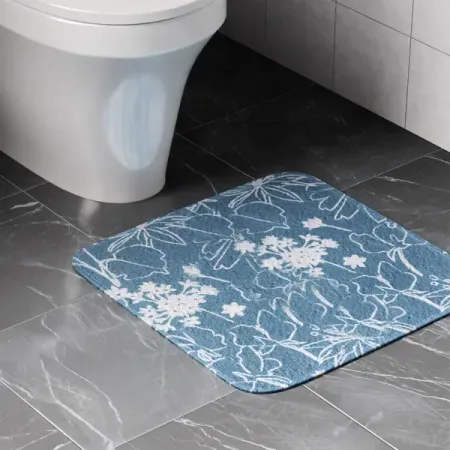 Коврик для туалета Вуаль ADB23126 45x45 см цвет синий