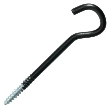 Шуруп-крюк 3.5x45 мм сталь RAL9005 6 шт.