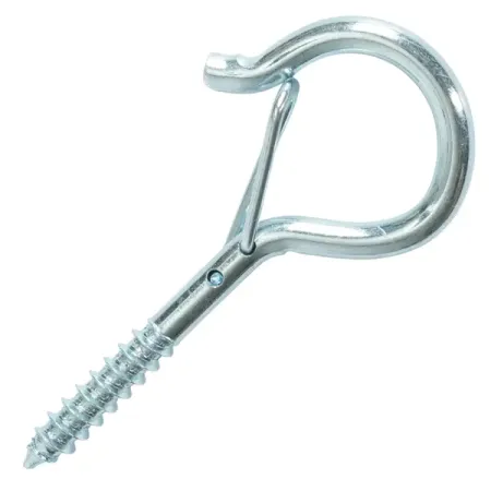 Шуруп-крюк и карабином 4x28 мм сталь оцинкованная 6 шт. для карточек на молнии с карабином лама пвх 12×9 12 10832 8