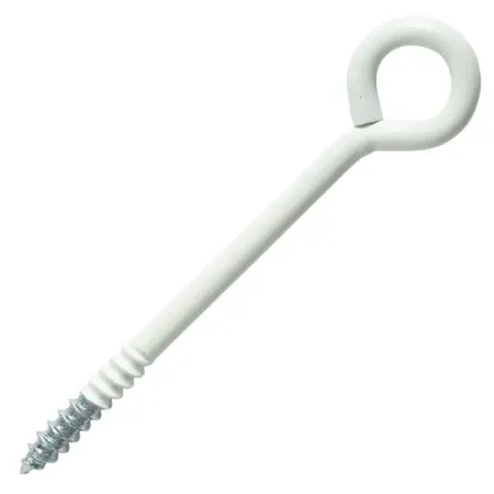 Шуруп-кольцо 6x80 мм сталь RAL9003 4 шт.