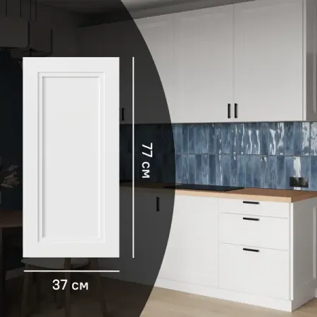 Фальшпанель для кухонного шкафа Котлас 37x77 см KONSENSA МДФ цвет белый конституционные стандарты судебной защиты прав человека в россии