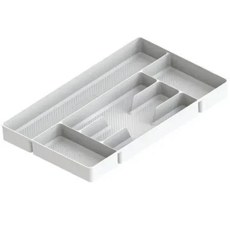 Лоток для столовых приборов 6 отсеков Esprado Comfort 49x5x30 см полипропилен цвет белый лоток для столовых приборов белый 281x498x46 мм