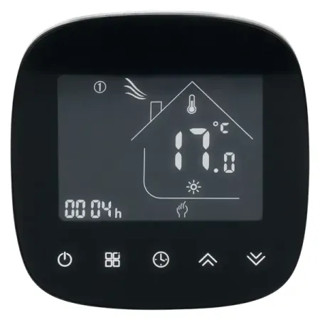 Терморегулятор для теплого пола Skybeam BHT-001-GB1 электронный программируемый цвет черный терморегулятор juanjuan stc 8080a