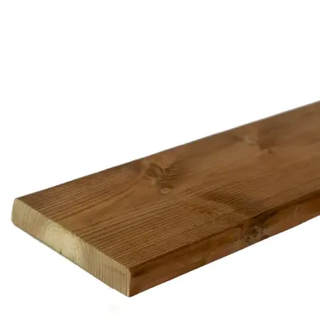 Доска штакетник импрегнированная 15x90x2000 мм 0.18 м²