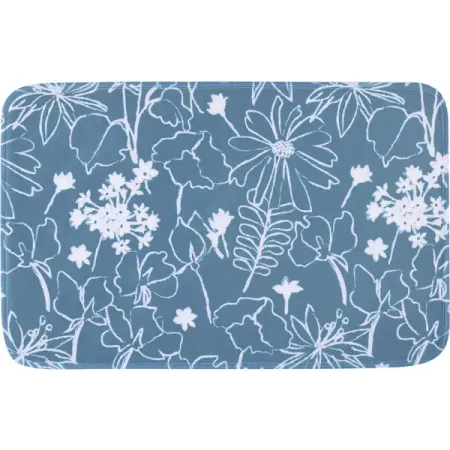 Коврик для ванной Вуаль ADB23115 45x70 см цвет синий