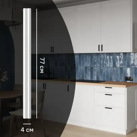 Угол для кухонного шкафа Котлас 4x77 см KONSENSA МДФ цвет белый конституционные стандарты судебной защиты прав человека в россии
