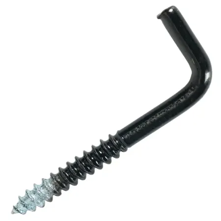 Шуруп-костыль Г-образный 3.5x35 мм сталь RAL9005 10 шт.