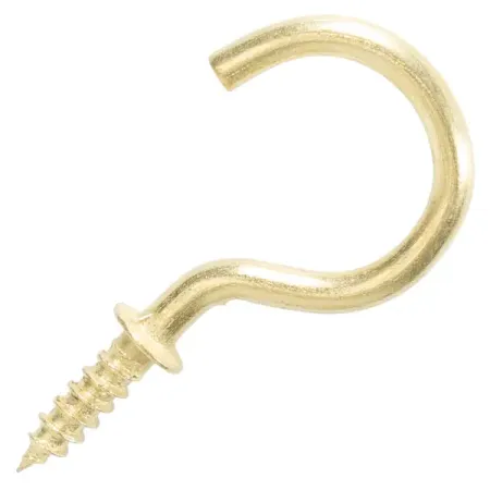 Шуруп-крюк 3x22 мм сталь цвет золото 10 шт. шарики из углеродистой стали q235 1 20 мм