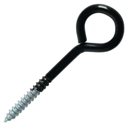 Шуруп-кольцо 4x40 мм сталь RAL9005 4 шт.