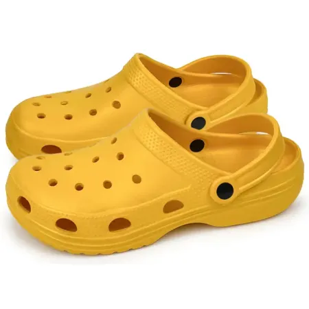 Сабо унисекс DILWIS размер 39 цвет желтый миниатюрные деревянные сабо для кукол 2 штуки