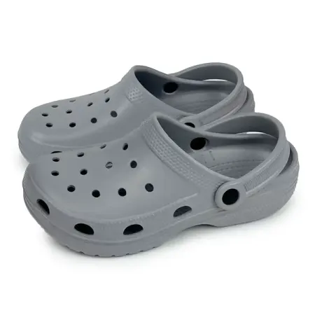 Сабо унисекс DILWIS размер 42 цвет светло-серый миниатюрные деревянные сабо для кукол 2 штуки