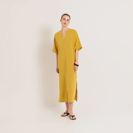 Платье Вдохновение/Respiro, горчица