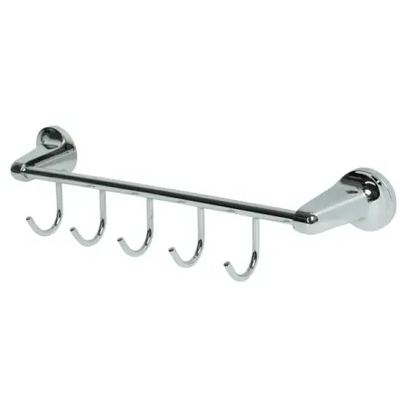 Вешалка Vidage Ангарка металлическая 5 крючков цвет хром