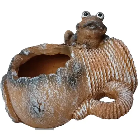 Садовая фигура Лягушка 36x26x28 см