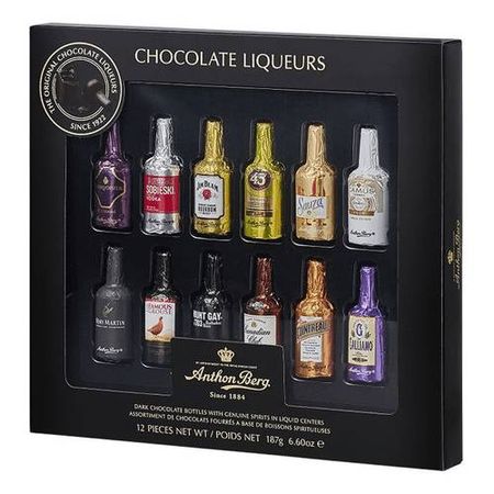 Конфеты шоколадные Anthon Berg бутылочки, 187 г