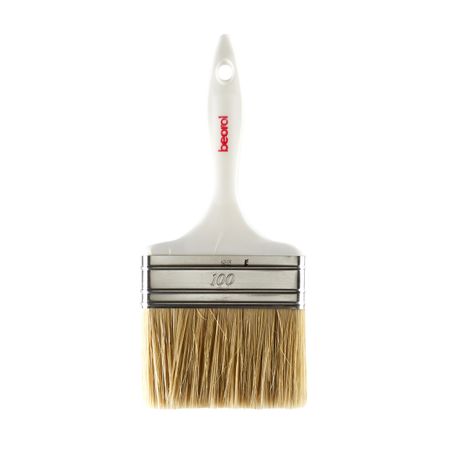 Кисть плоская смешанная щетина пластиковая ручка Beorol Universal 100х15 мм для эмалей и лаков на алкидной основе