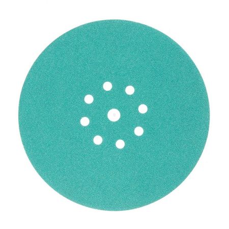 Диск шлифовальный КМ Green Film d225 мм P80 на липучку пленочная основа (3 шт.) винтажная витражная пленка для окон yunmim film