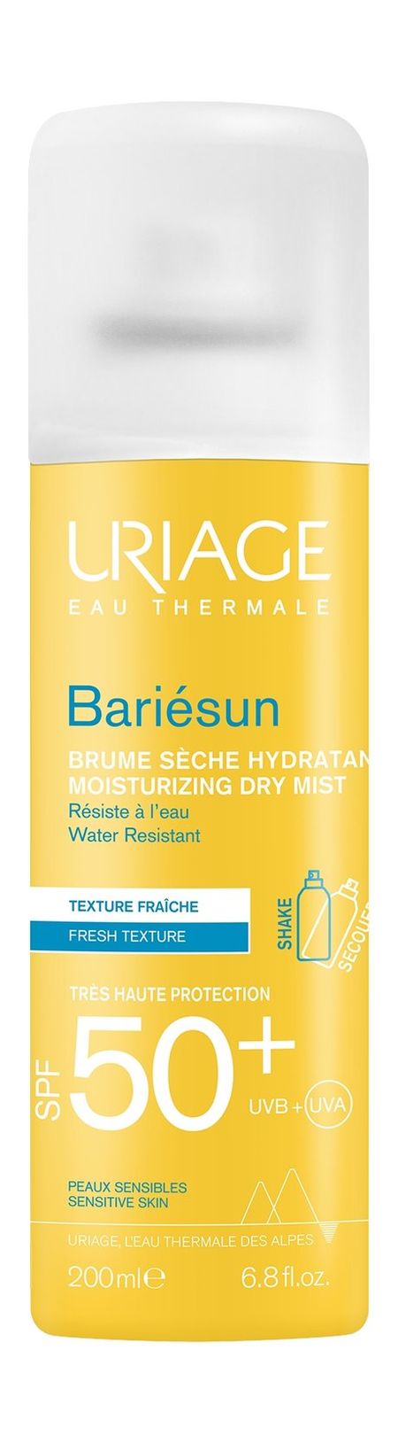 Uriage Bariesun Moisturizing Dry Mist SPF 50+