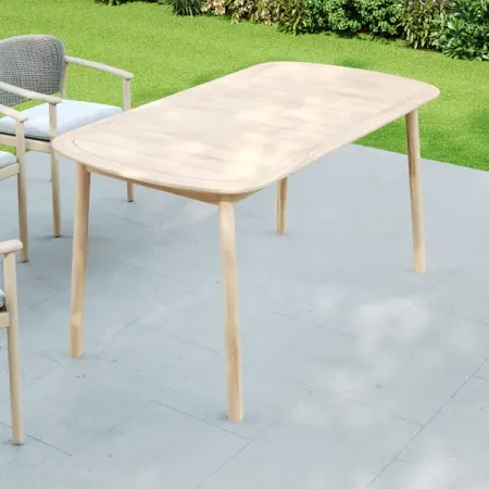 Стол садовый BEGINIA Fisht цвет серый