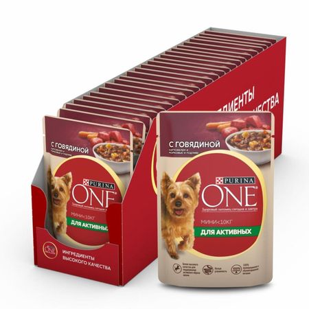 Консервы, паучи Purina ONE 