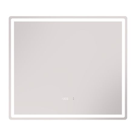 Зеркало с подсветкой прямоугольное 79,4х70 см бесконтактный сенсор Vigo Geometry Luxe (210)