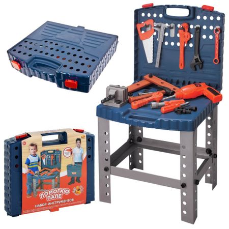 Набор инструментов ABtoys в чемоданчике (PT-01090)
