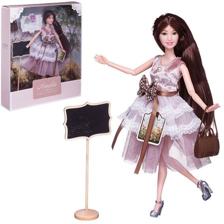 Кукла ABtoys в платье без рукавов (PT-01633)