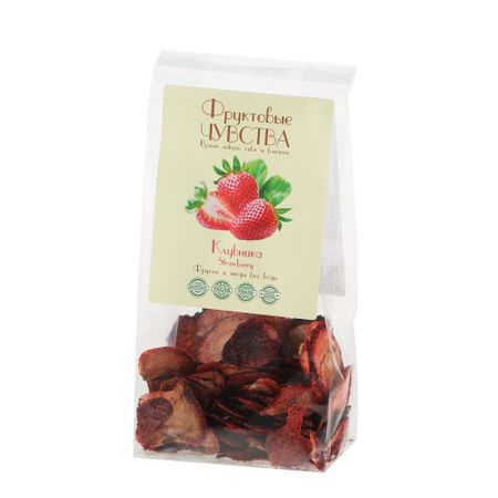 Клубника Фруктовые чувства сублимированная 60 г