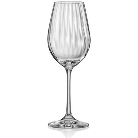 Набор бокалов Crystalex Waterfall для вина 350 мл 6 шт