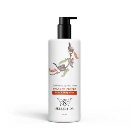 Мыло парфюмерное жидкое Sellection malabar pepper 400 мл