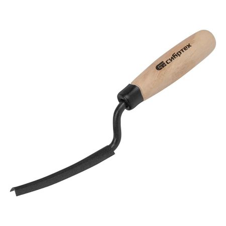 Расшивка швов кирпичной кладки Сибртех выпуклая с деревянной ручкой