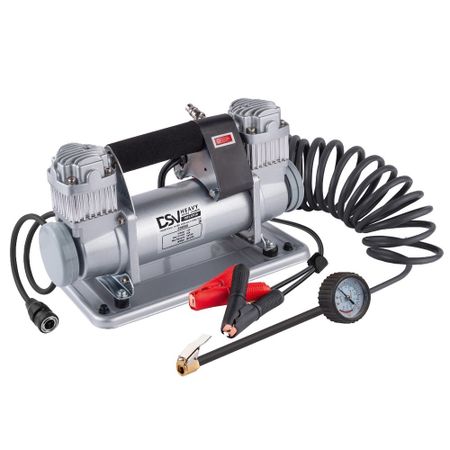 Автомобильный компрессор DSV Heavy 12 В 160 л/мин (228000) аналоговый амперметр laoke 85c1 a dc 0 1a 2a 3a 5a 10a 15a 20a 30a 50a 75a