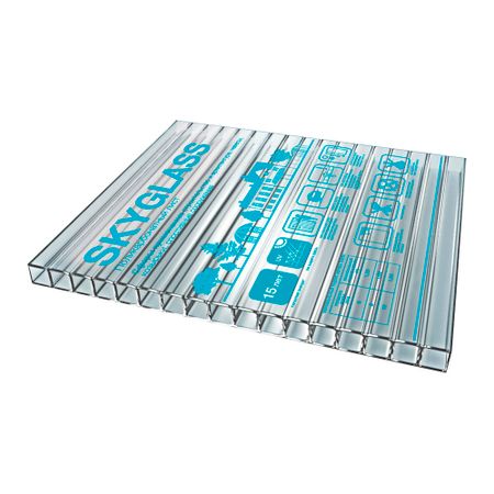 Поликарбонат сотовый Skyglass 6 мм 2,1х6 м Эко прозрачный галина михайловна бинто словарный сотовый тренажер для начальной школы