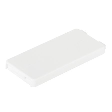 Розетка прямоугольная для оконной ручки белая ПВХ