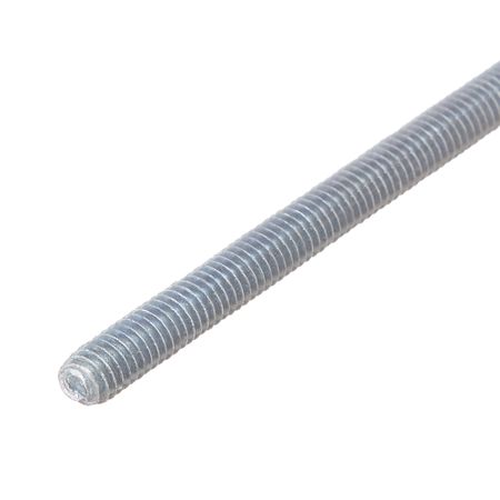 Шпилька резьбовая оцинкованная d6x1000 мм резьбовая втулка для двойного крепления оцинкованная m4 5x15мм