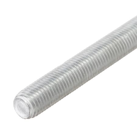 Шпилька резьбовая оцинкованная d16x2000 мм резьбовая втулка для двойного крепления оцинкованная m4 5x15мм