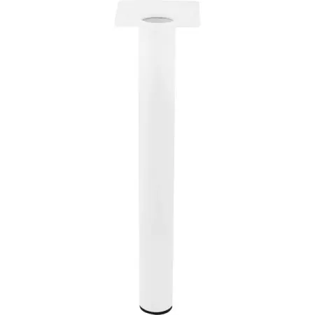 Ножка для мебели круглая ⌀30 мм высота 300 мм белый винты для крепления вентиляторов azkd 100 шт