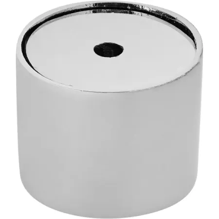 Держатель трубы со скрытым крепежом ⌀25 хром